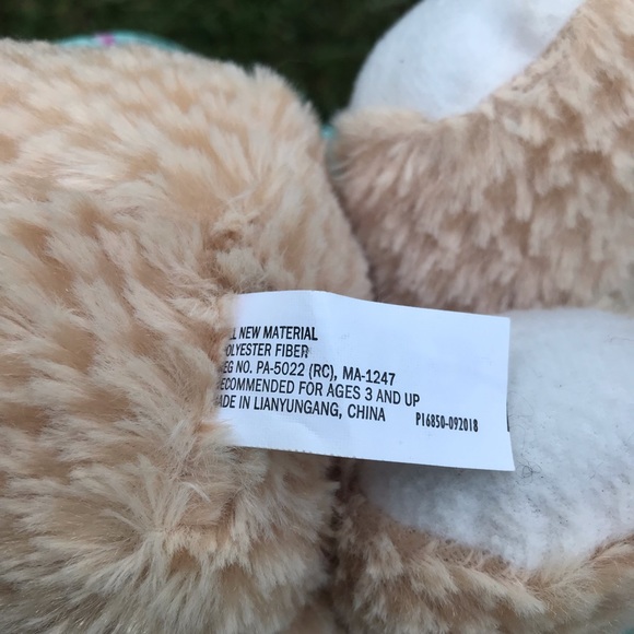 WOFFA PLUSH BROWN TEDDY BEAR 10” - Picture 7 of 11